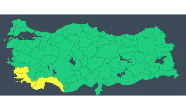 Meteoroloji’den 3 kente ”sarı” alarm