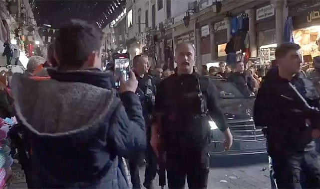 MİT Başkanı Şam Sokaklarında