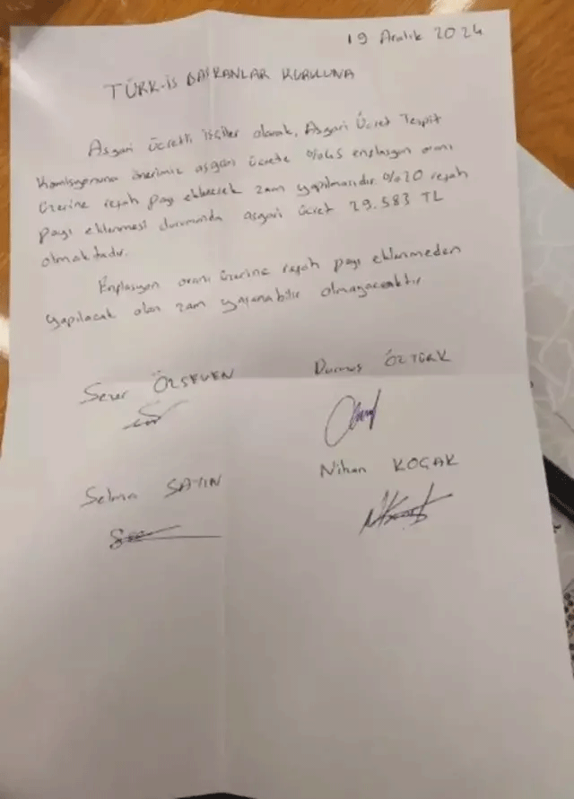 Teklif sırası TİSK'te