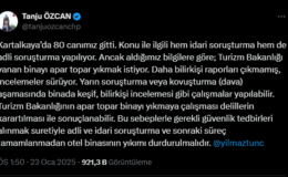Tanju Özcan’dan Oteli ‘Yıkmayın’ Çağrısı