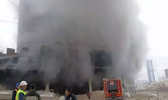 Ankara’da Korkutan Yangın!