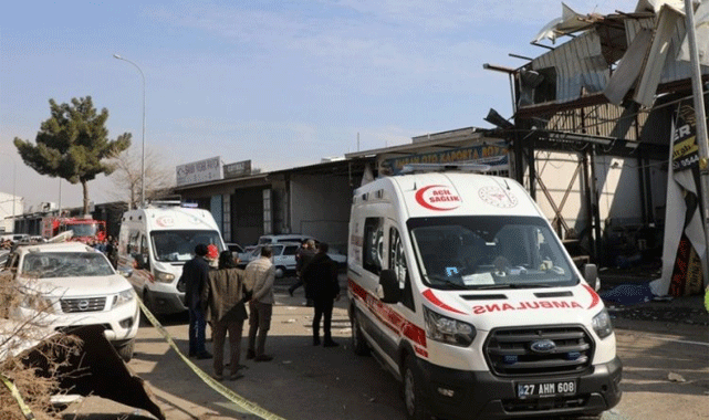 Antep’te korkutan patlama!