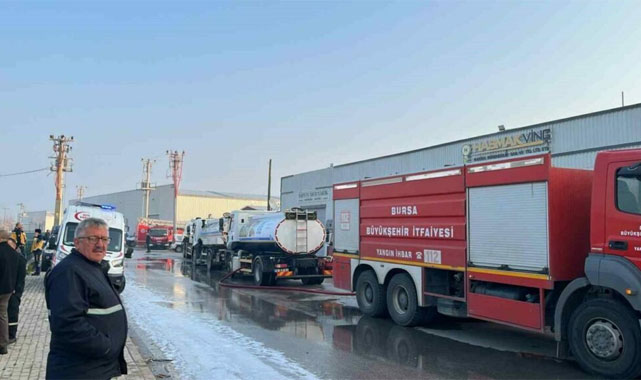 Bursa Büyükşehir’den Yangın Açıklaması !