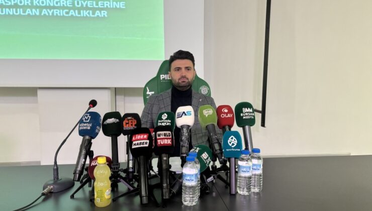 Bursaspor Başkanı Enes Çelik: “Borcun Yarısını Bitirdik”