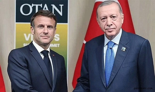 Erdoğan ile Macron arasında kritik görüşme