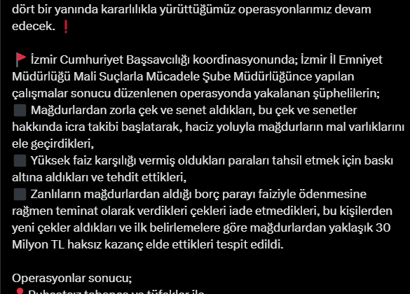 Tefecilere Ve Dolandırıcılara Yönelik “Hücre-11″Operasyonu