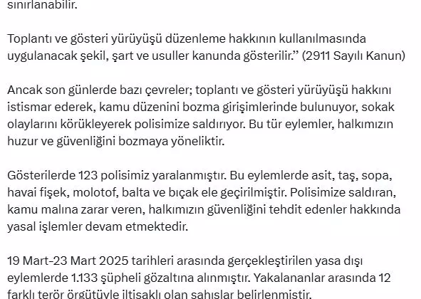 Bakan Yerlikaya rakam verdi!