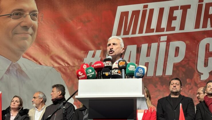 CHP Bursa: İmamoğlu Yalnız Değildir!”