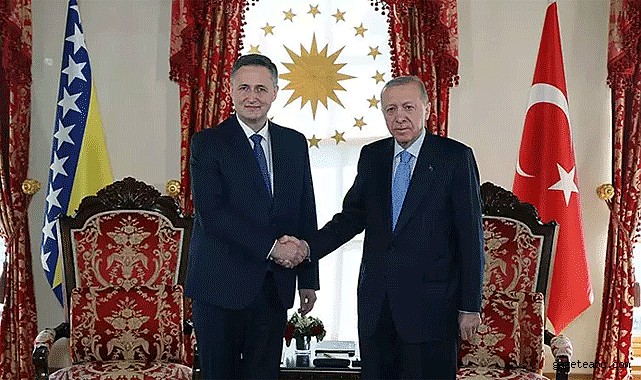 Cumhurbaşkanı Erdoğan Becirovic’i kabul etti