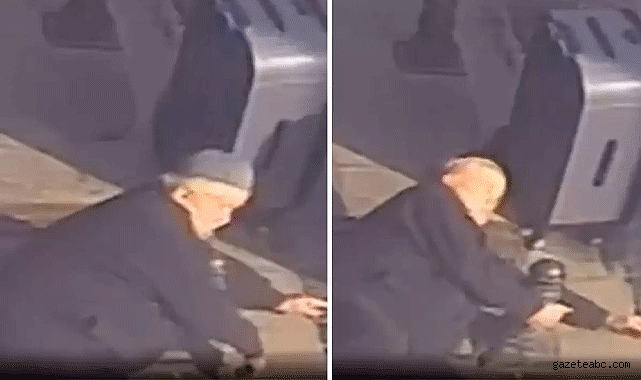 Yaşlı adamı ecel hiç ummadık bir anda yakaladı