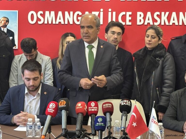 CHP Osmangazi: “Gençleri Serbest Bırakın”