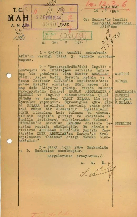 MİT'ten Tarihi Rapor!