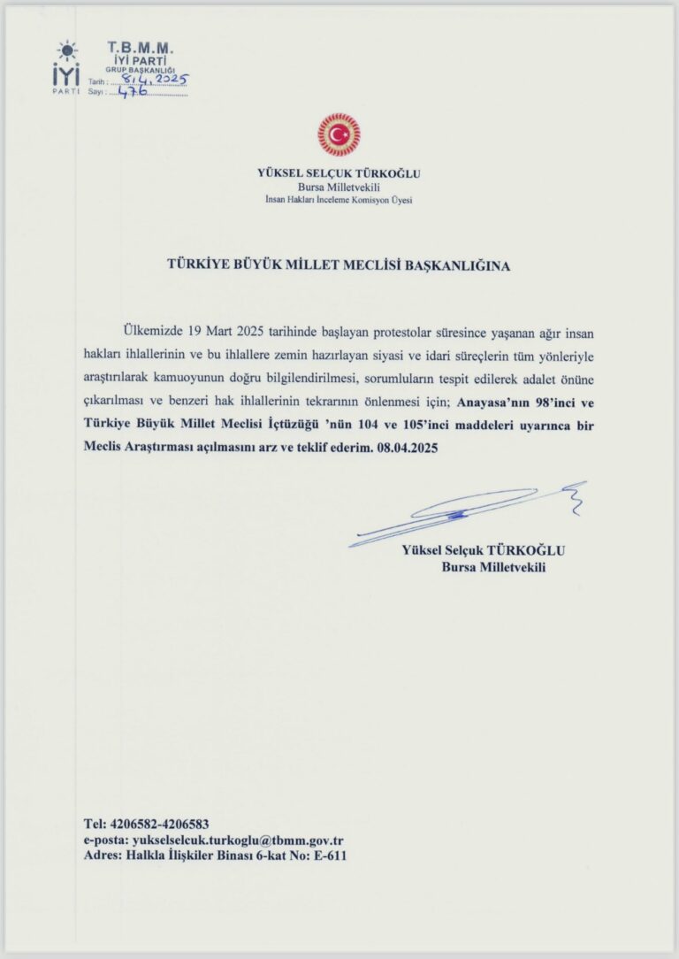 Önerge Meclis'te Reddedildi!