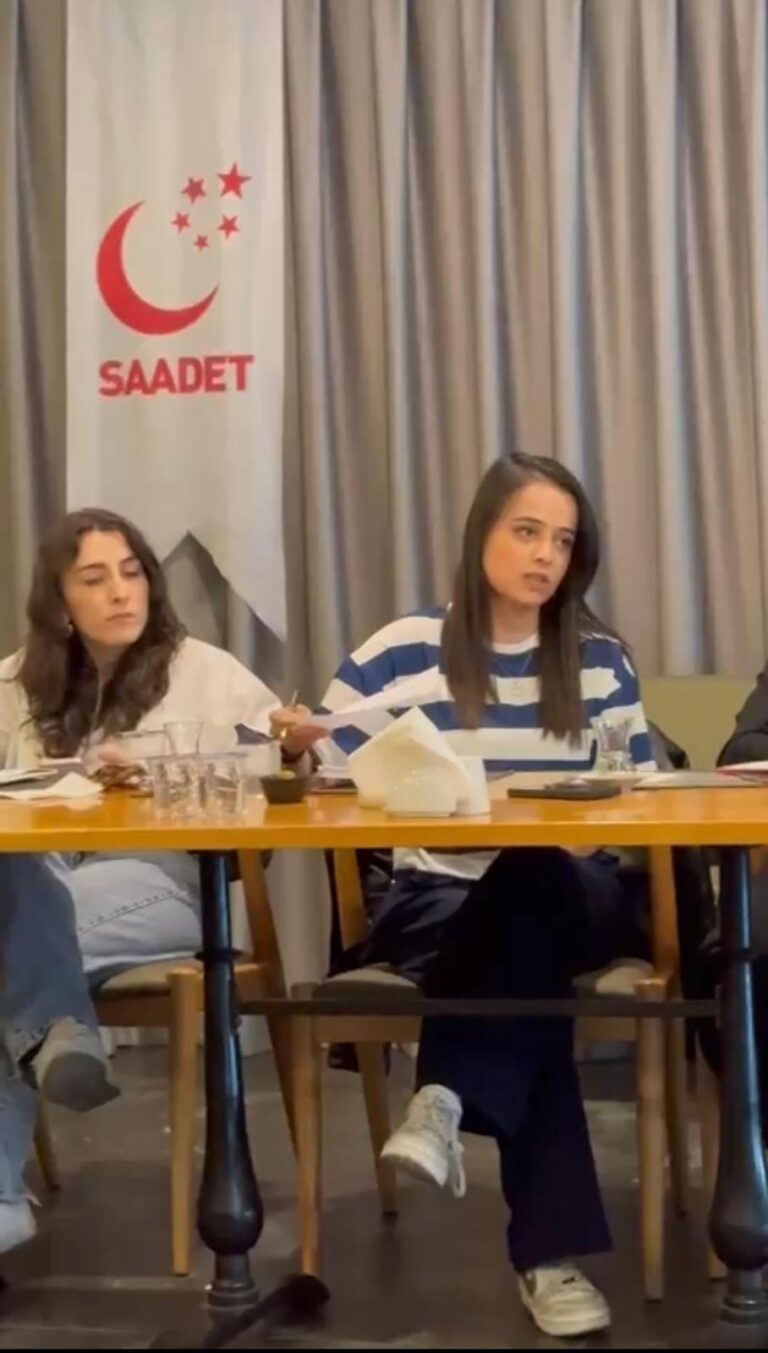 Saadet Partisi Bozbey'e Teşekkür Etti!