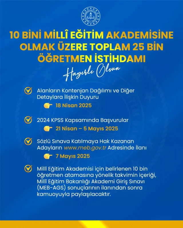 Takvim Belli Oldu!