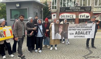 Adalet Sarayı Önünde ‘ADALET’ Çığlığı