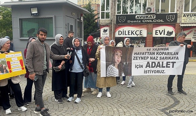 Adalet Sarayı Önünde ‘ADALET’ Çığlığı