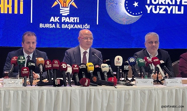 AK Parti’den Bursa İçin 2 Yılın Değerlendirmesi