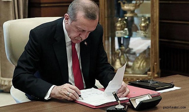 CUMHURBAŞKANI İMZALADI!