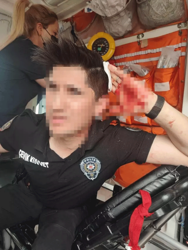 Kurban Pazarı Denetiminde Olay