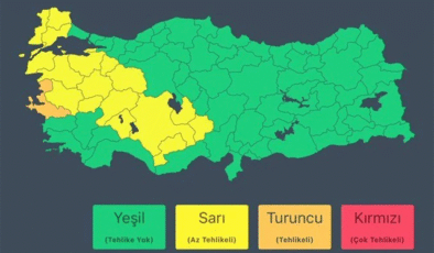 Meteorolojiden turuncu kodlu alarm!