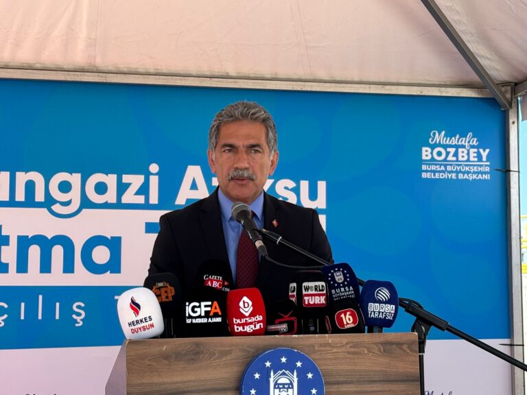 Orhangazi Atıksu Arıtma Tesisi Törenle Hizmete Açıldı