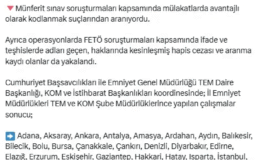 46 ilde FETÖ operasyonu!