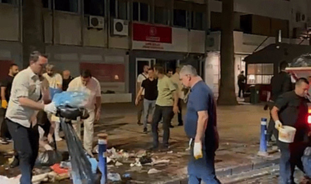 Başkan Eline Süpürgeyi Aldı!