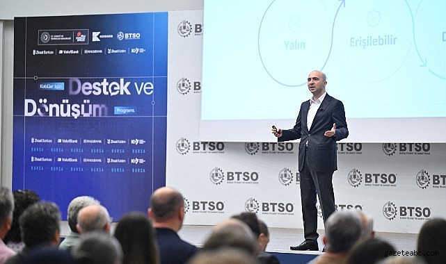 BTSO’da KOSGEB Destek Programları Tanıtıldı
