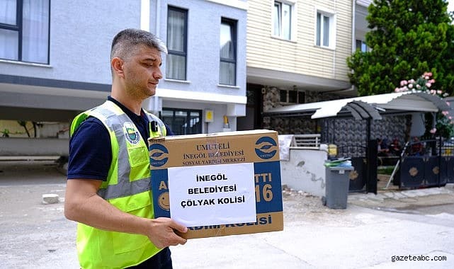 İnegöl Belediyesi’nden bayram öncesi gönül köprüsü