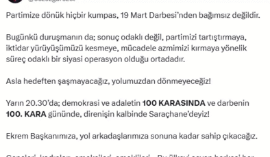 Özel’den CHP kurultay davasına ilk tepki!
