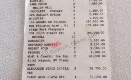 Restoranda Dev Fatura Gündem Oldu