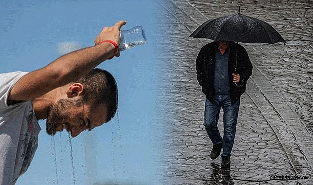 Sıcak Hava Yerini Yağmura Bırakıyor