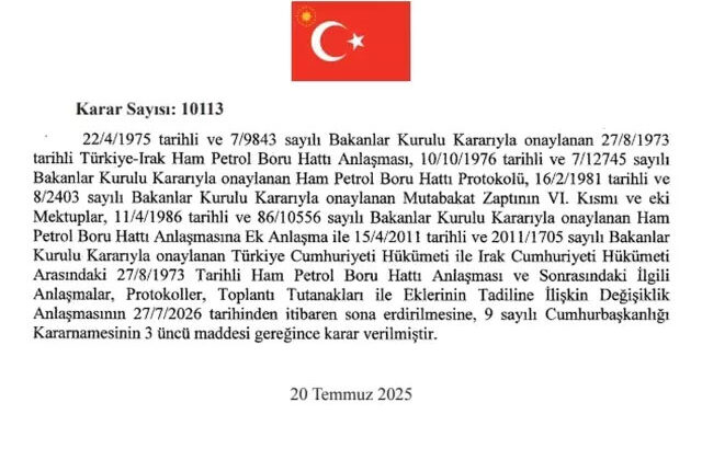 52 yıllık anlaşma bitiyor