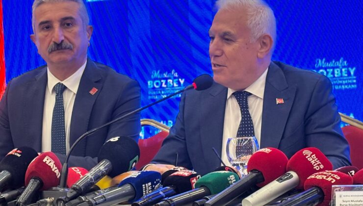 Başkan Bozbey: “Bursa’nın 43 günlük suyu kaldı”