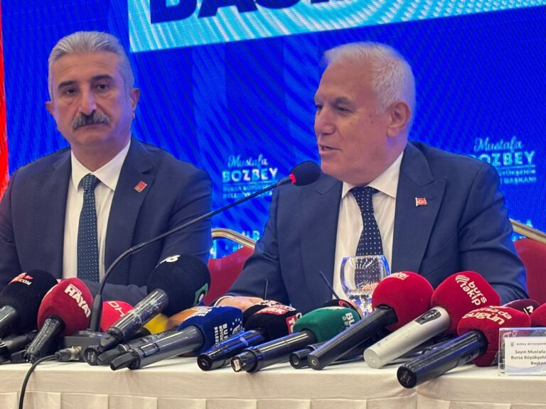 Başkan Bozbey: “Bursa’nın 43 günlük suyu kaldı”