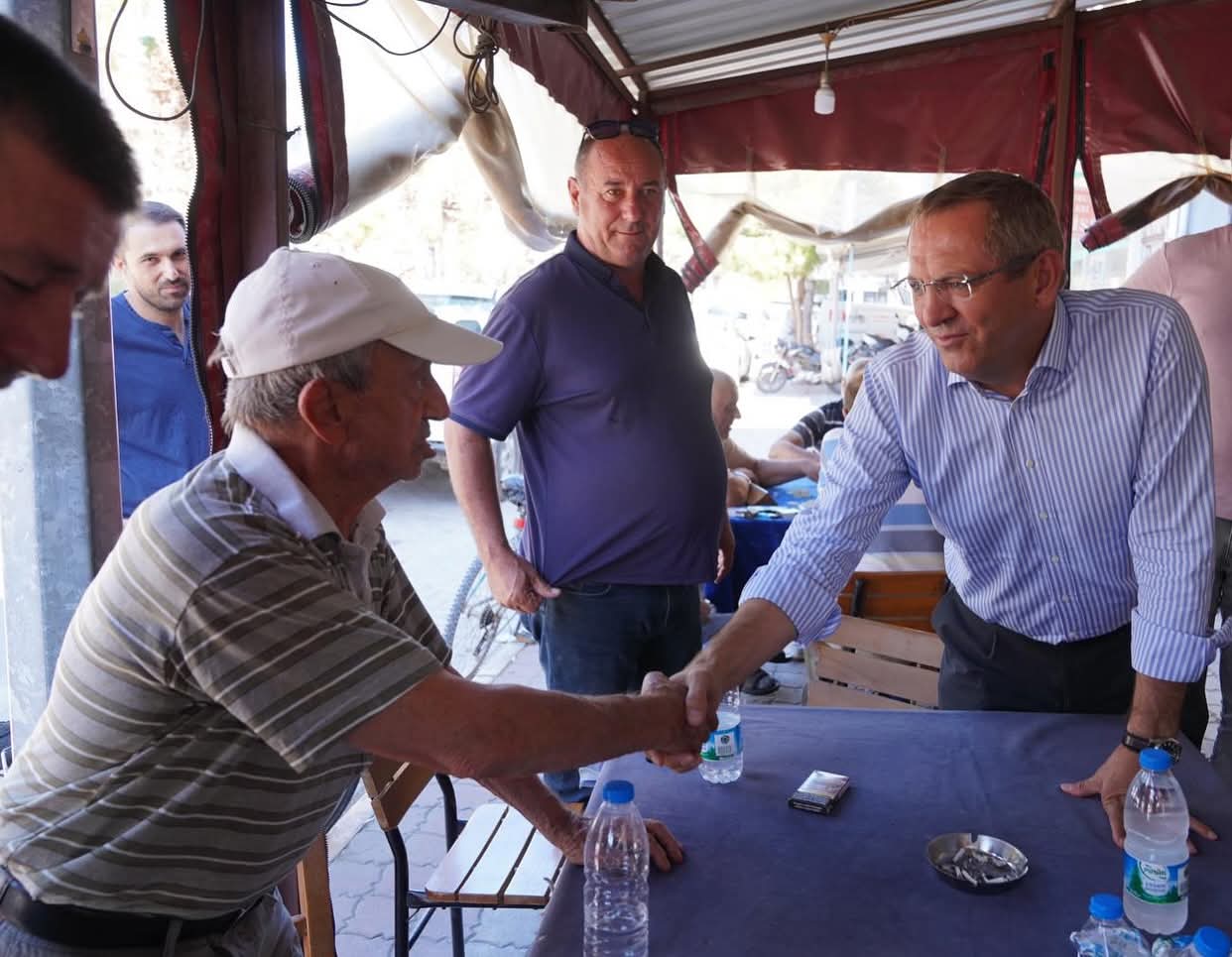 Başkan Mesut Ergin Altınova’da Vatandaşlarla Buluştu