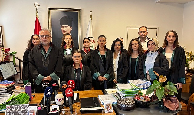 Bursa Barosundan Kadın Cinayetlerine Tepki