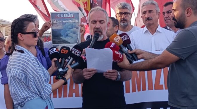 Bursa’da Orman Yangınlarına Tepki Büyüyor