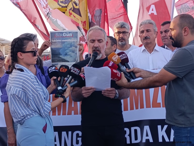 Bursa’da Orman Yangınlarına Tepki Büyüyor