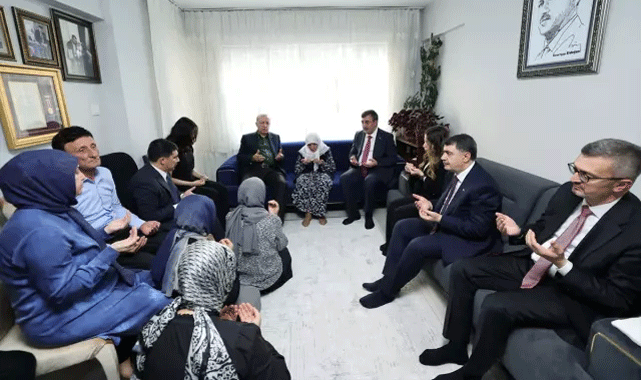Erdoğan 15 Temmuz Şehidinin Ailesini Unutmadı