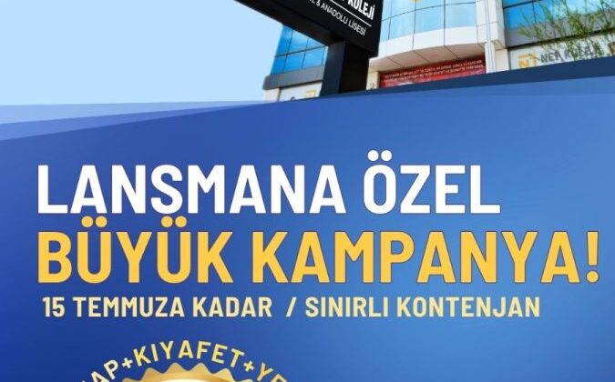 Özel Okul Fiyatlarında Kampanya Dönemi