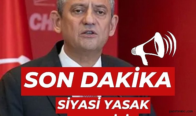 Özgür Özel hakkında yeni fezleke: Dokunulmazlık dosyası TBMM Başkanlığına sunuldu