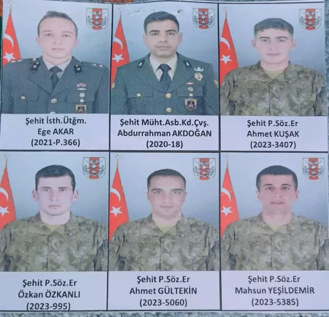 Şehit 6 Askerimiz Memleketlerine Uğurlandı!