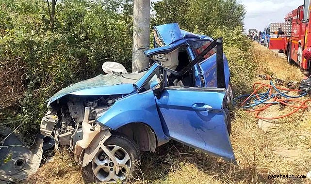 Söğütlü’de Yürek Yakan Kaza