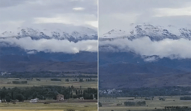 Temmuz ayında kar sürprizi!