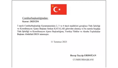 TİKA Başkanı Görevden Alındı