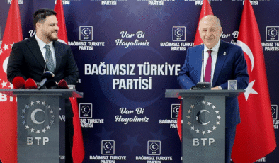 Ümit Özdağ, Hüseyin Baş’ı ziyaret etti
