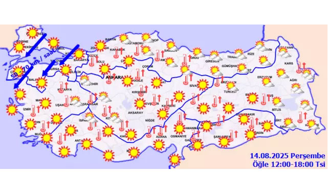 11 Şehre Sarı Kodlu Uyarı