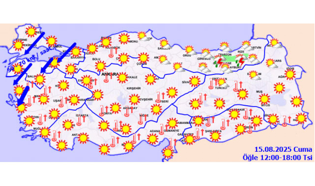 13 Kent İçin Sarı Kodlu Uyarı!
